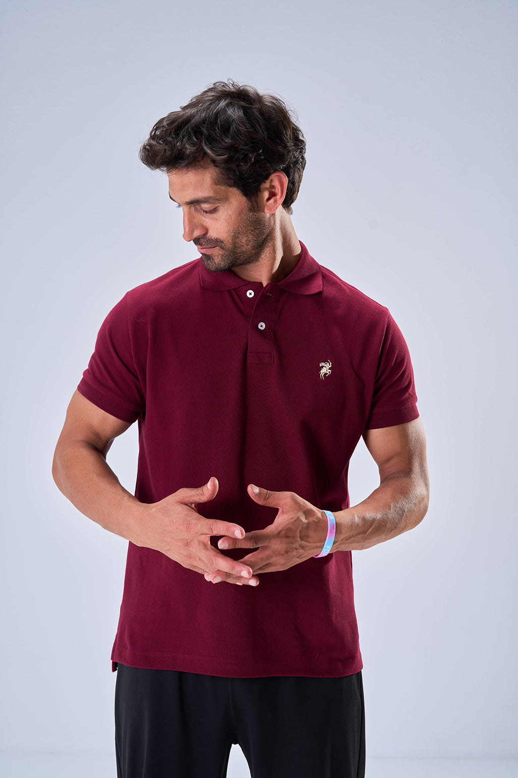 Classic Polo (Maroon)