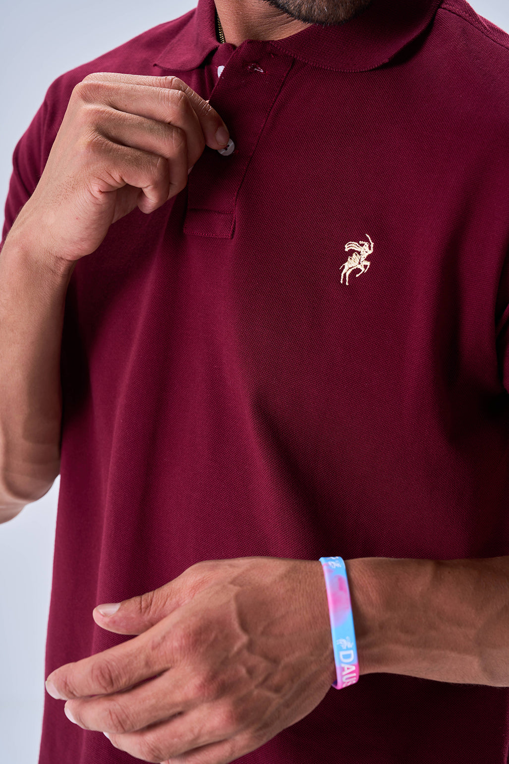 Classic Polo (Maroon)