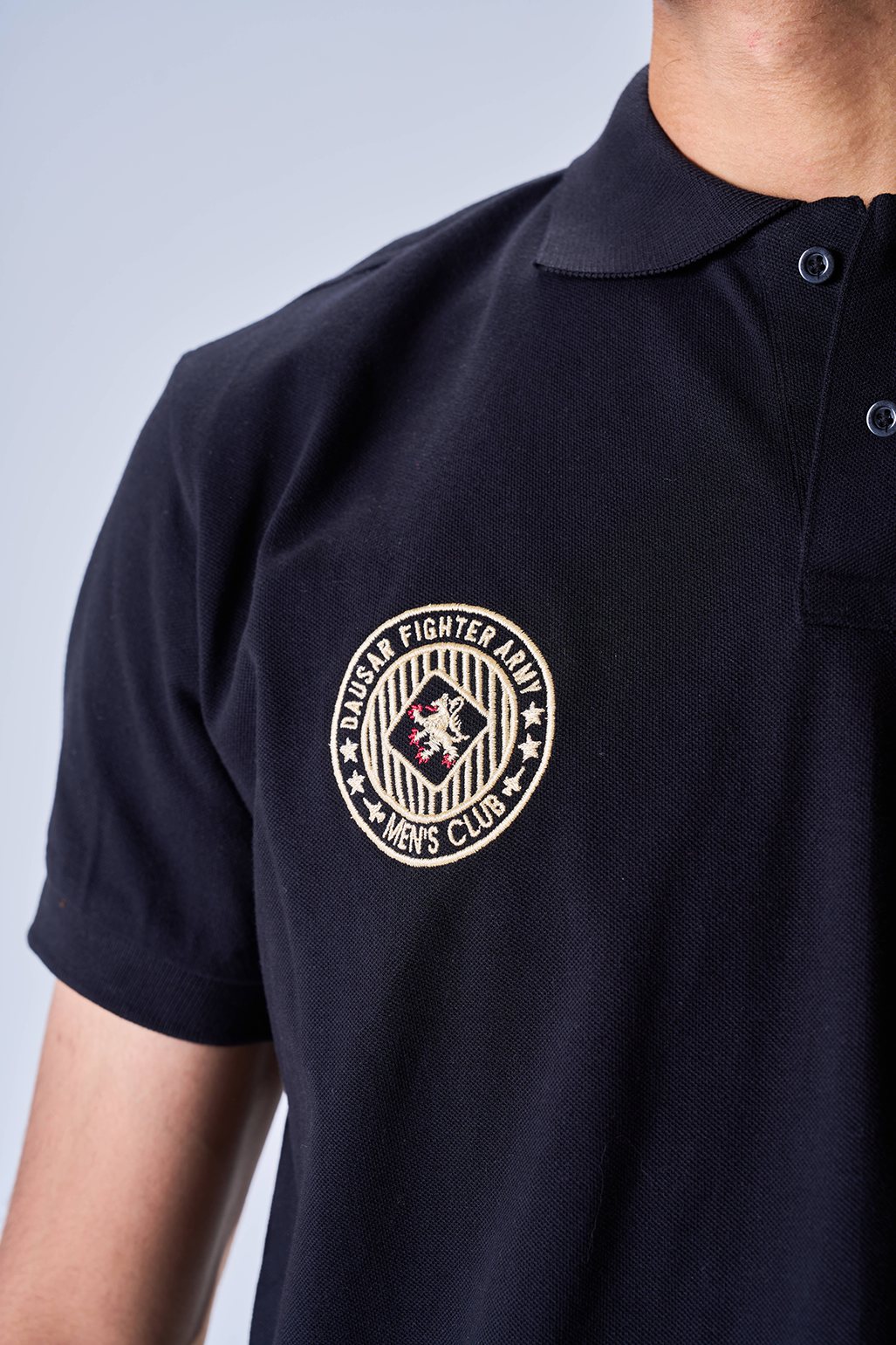 Classic Polo Badge of Honor (Black)