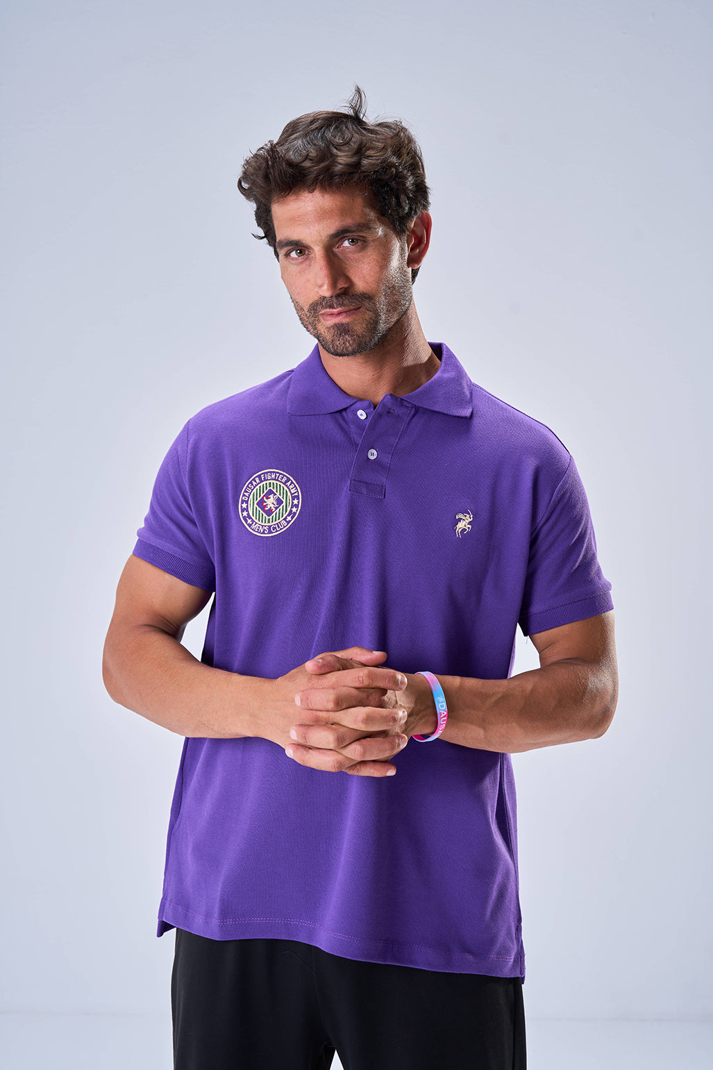 Classic Polo Badge of Honor (Purple Haze)