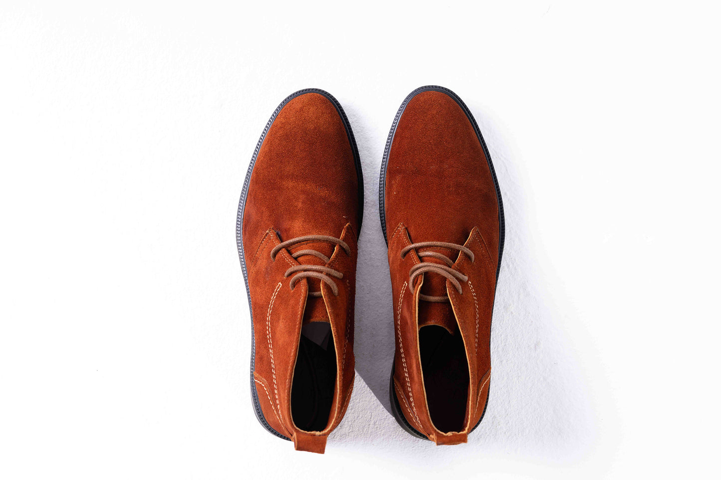 Chukka Boots (Dark Orange)