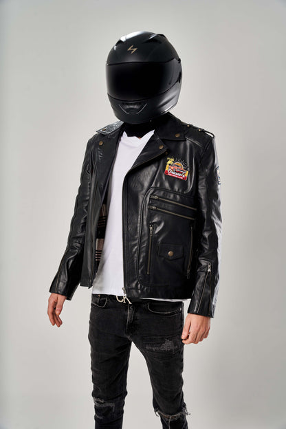 جاكيت دراجين كلاسيكي