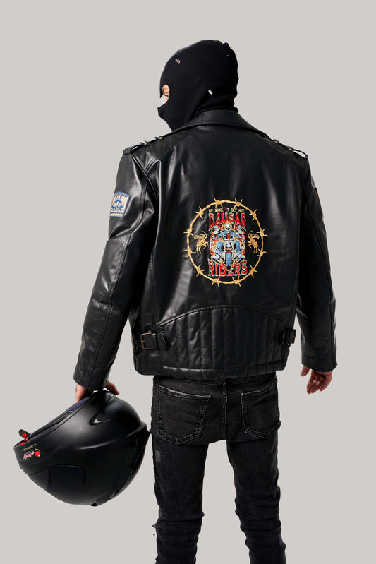 جاكيت دراجين كلاسيكي