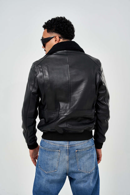 بومبر جلد طبيعي