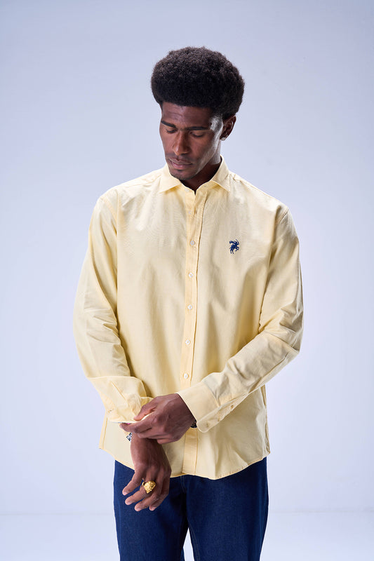 Oxford Basket Weave (Yellow)