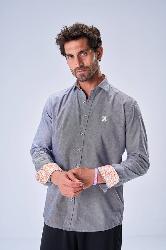 Oxford Basket Weave (Venus Grey)
