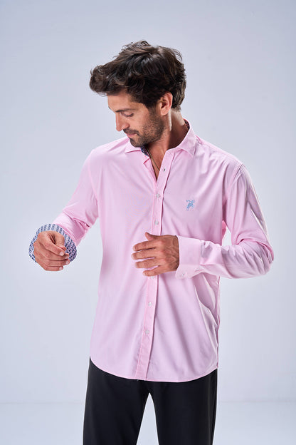 Bambo Striped Pattern (Soft Pink)