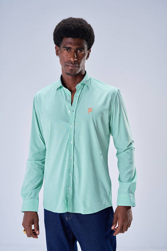 Bambo Striped Pattern (Lime Green)