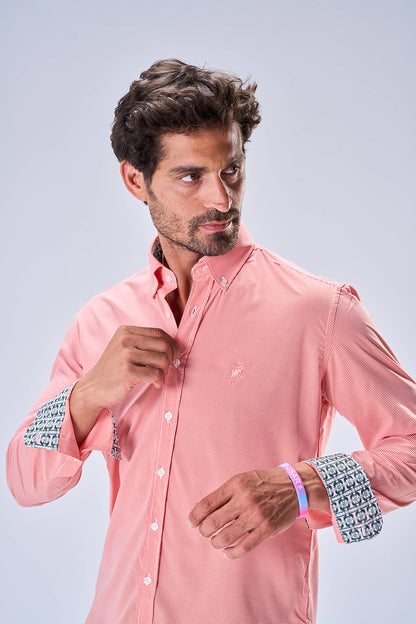 Bambo Plaid Pattern (Soft Red)