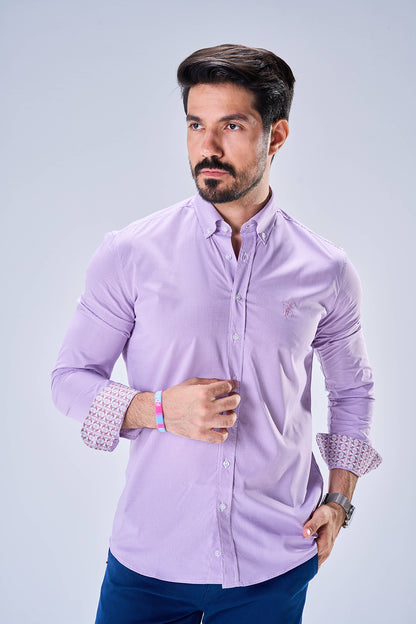 Bambo Plaid Pattern (Soft Violet)