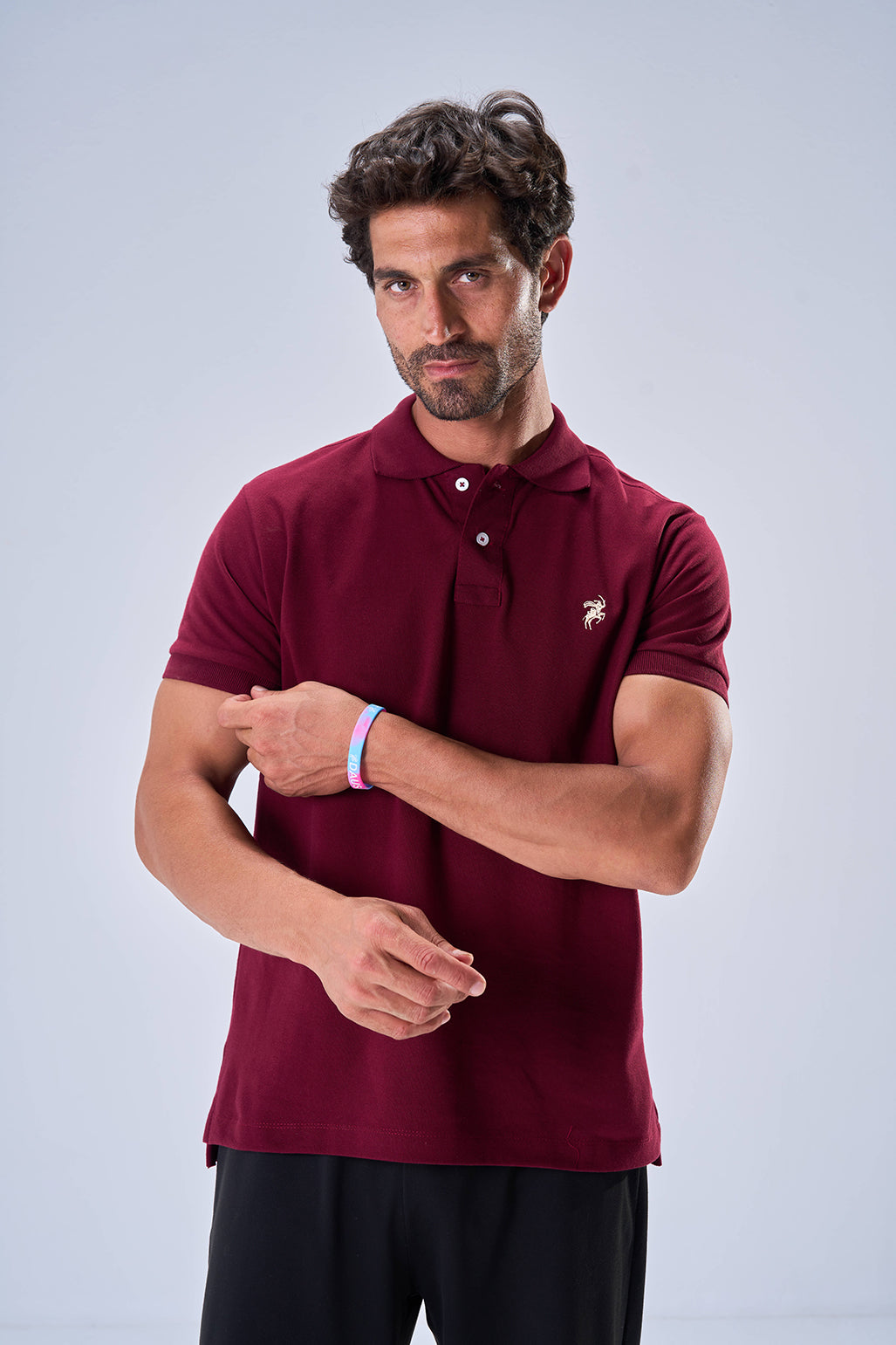 Classic Polo (Maroon)
