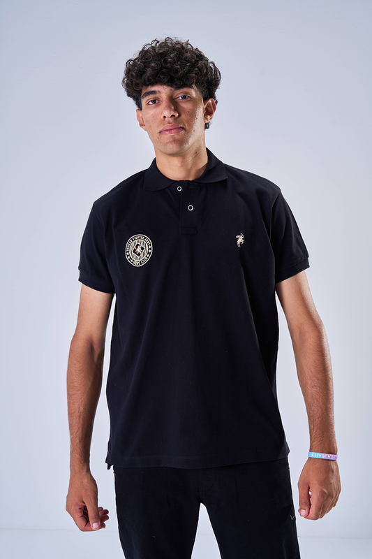 Classic Polo Badge of Honor (Black)