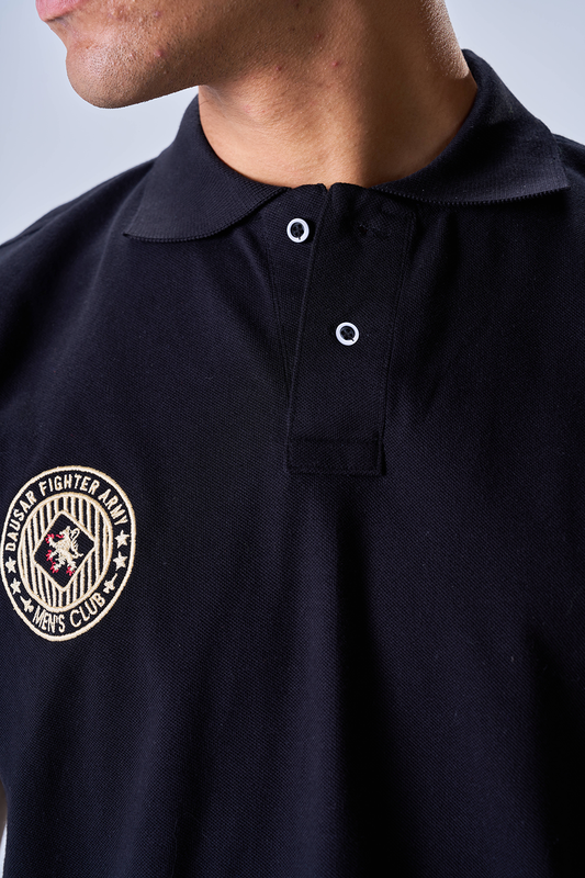 Classic Polo Badge of Honor (Black)