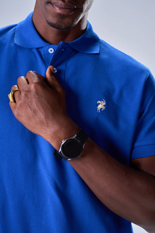 Classic Polo (Sapphire Blue)