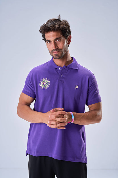 Classic Polo Badge of Honor (Purple Haze)