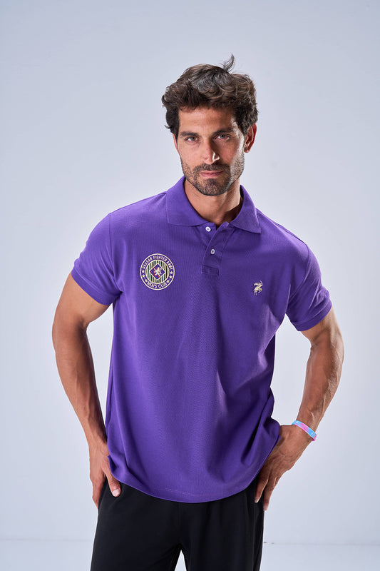 Classic Polo Badge of Honor (Purple Haze)