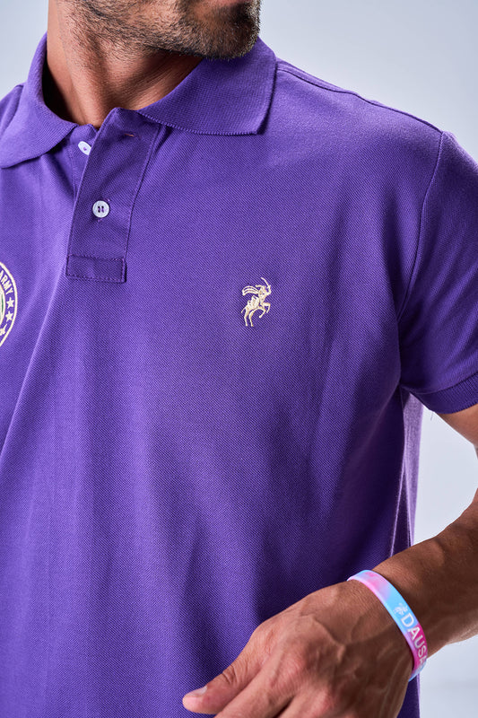 Classic Polo Badge of Honor (Purple Haze)