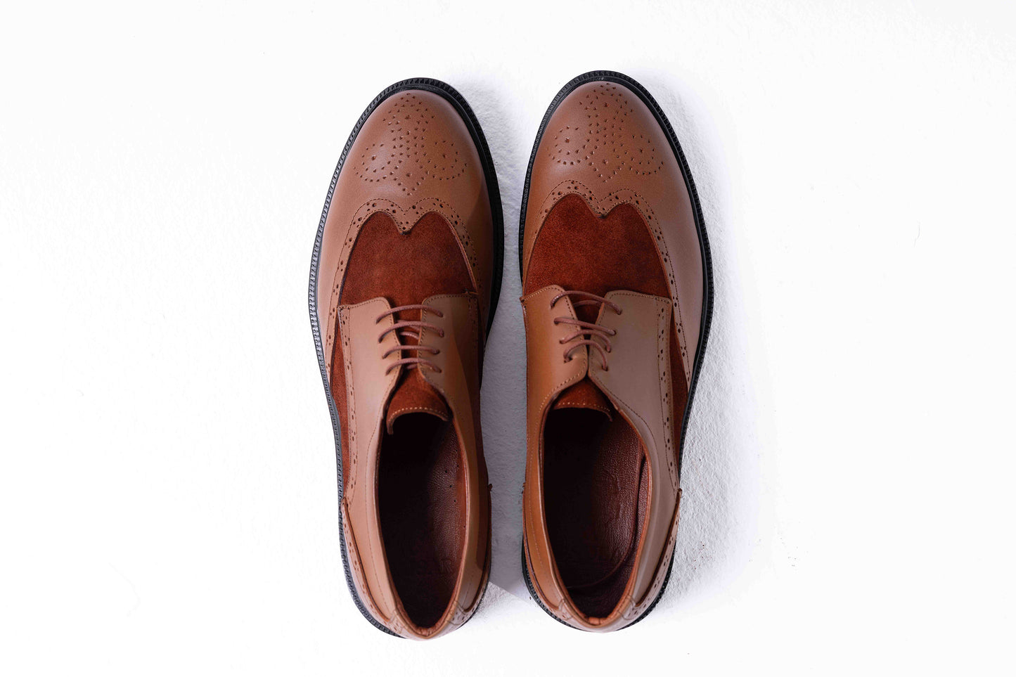 Brouge Oxfords (Rust Brown)