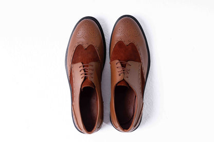 Brouge Oxfords (Rust Brown)