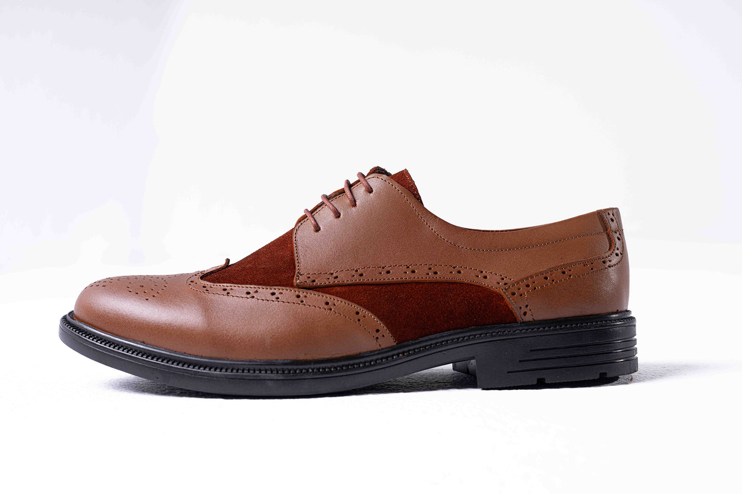 Brouge Oxfords (Rust Brown)