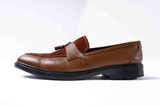 Tassel Loafers (Rust Brown)