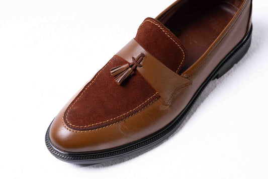 Tassel Loafers (Rust Brown)