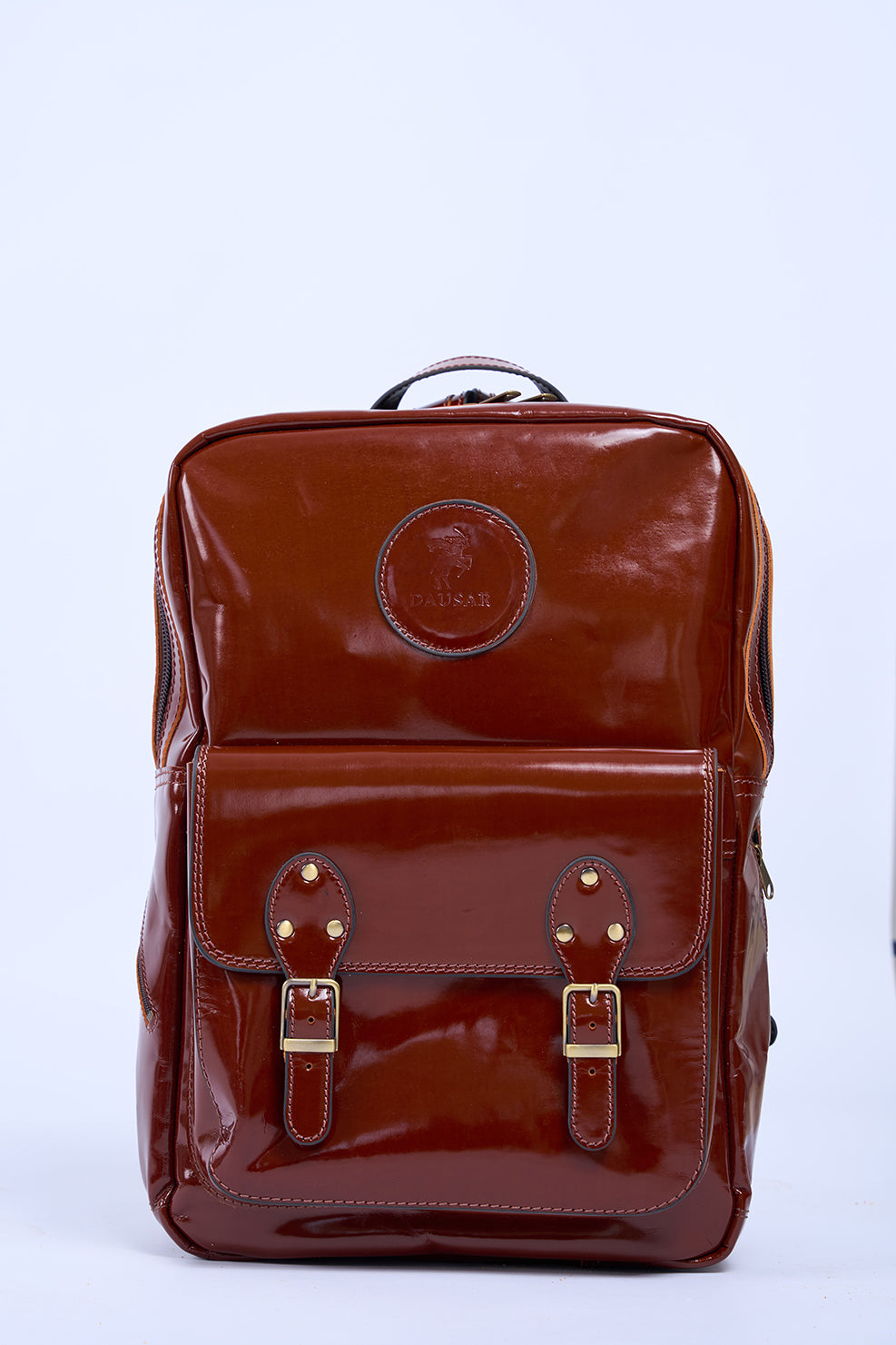 Men's Backpack (Shiny Brown)