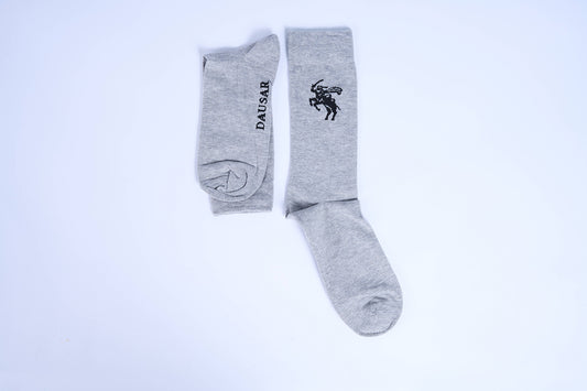 Knee High Socks (Grey)