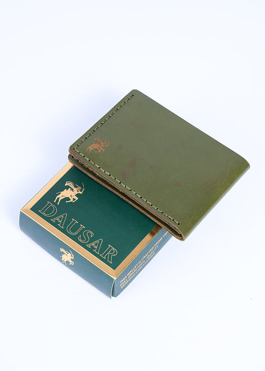 Bifold Wallet (Classic) (Olive Green)