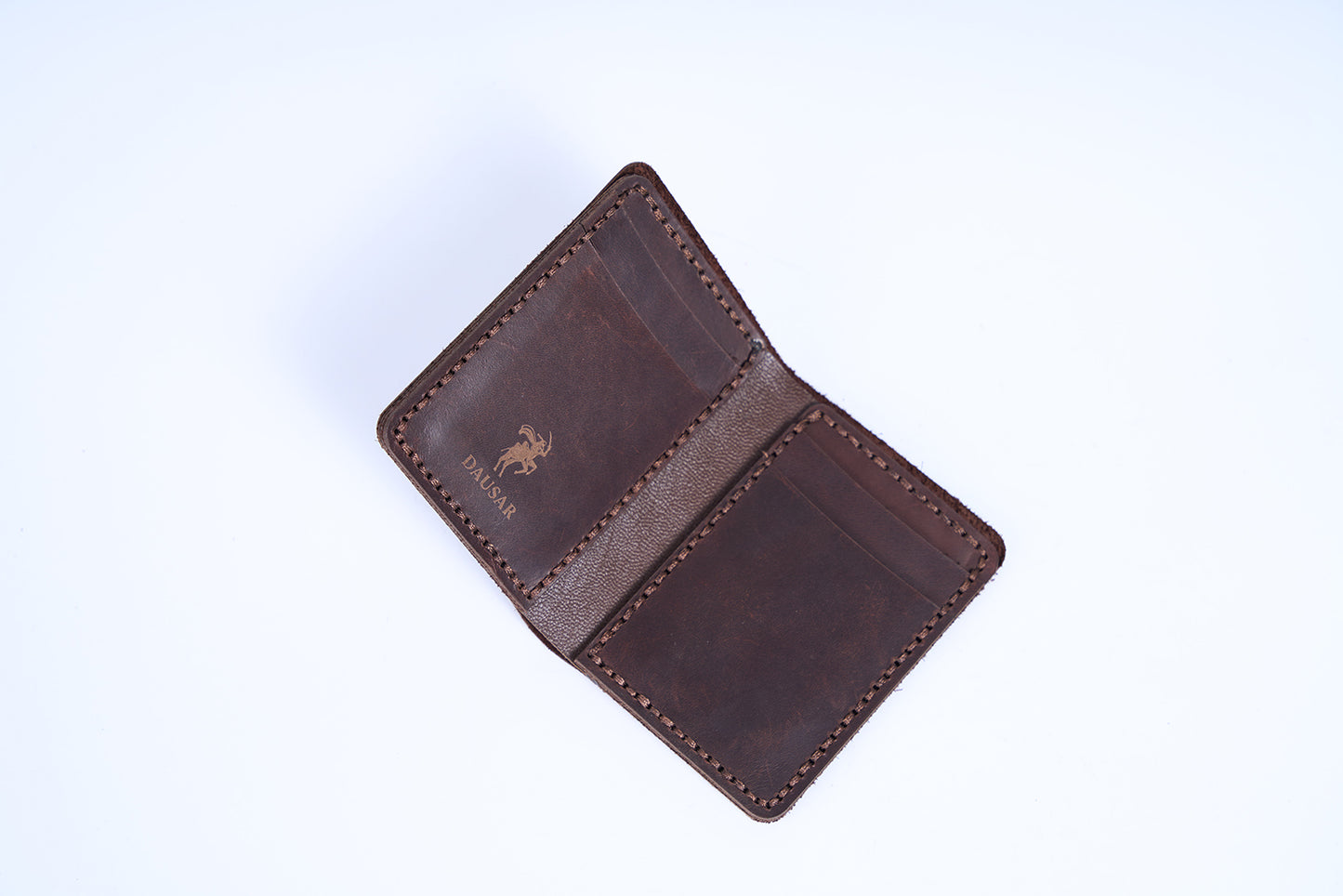Bifold Wallet (Narrow) (Brown)