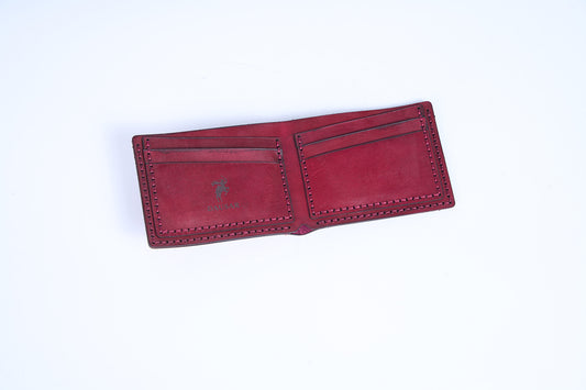 Bifold Wallet (Classic) (Light Burgundy )