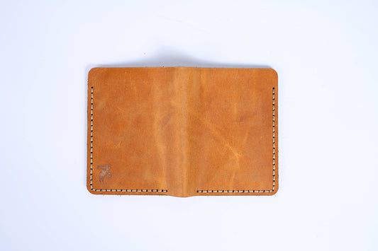 Bifold Wallet (Narrow) (Camel)