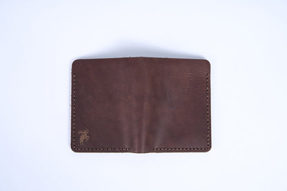 Bifold Wallet (Narrow) (Brown)