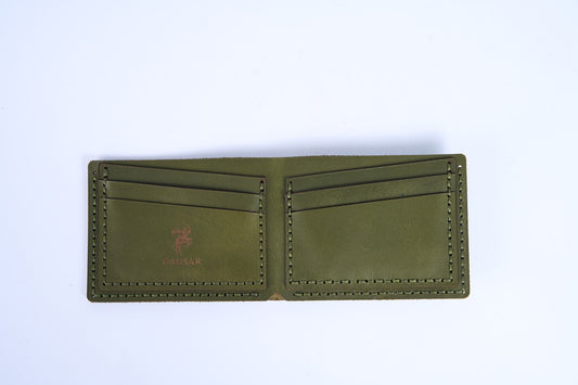 Bifold Wallet (Classic) (Olive Green)