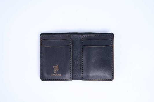 Bifold Wallet (Narrow) (Black)